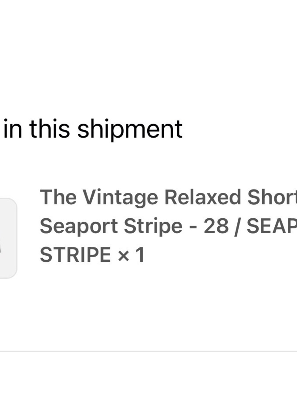 Frame vintage relaxed shorts - seaport stripe - Picture 4 of 4